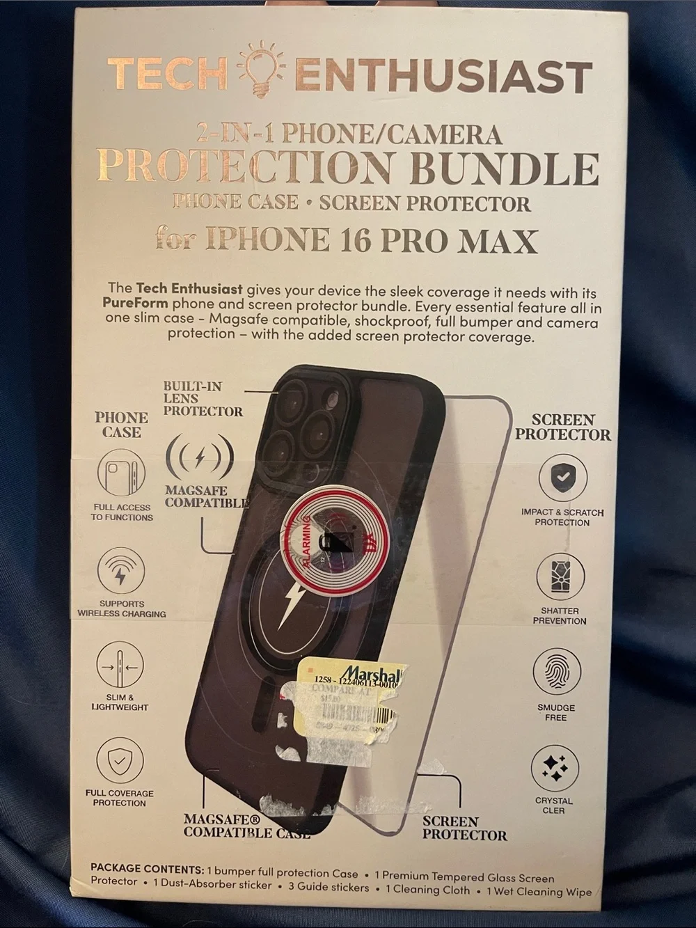 Tech Enthusiast 2-in-1 Phone/Camera Protection Bundle